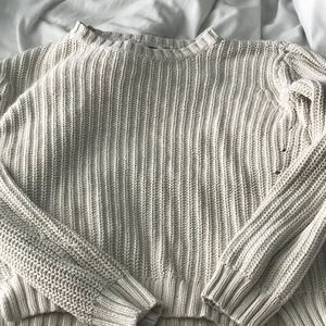 Tan sweater